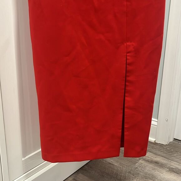 LIKELY Cassidy One Shoulder Sheath Cocktail Dress, Red, Size 4 - Picture 4 of 9